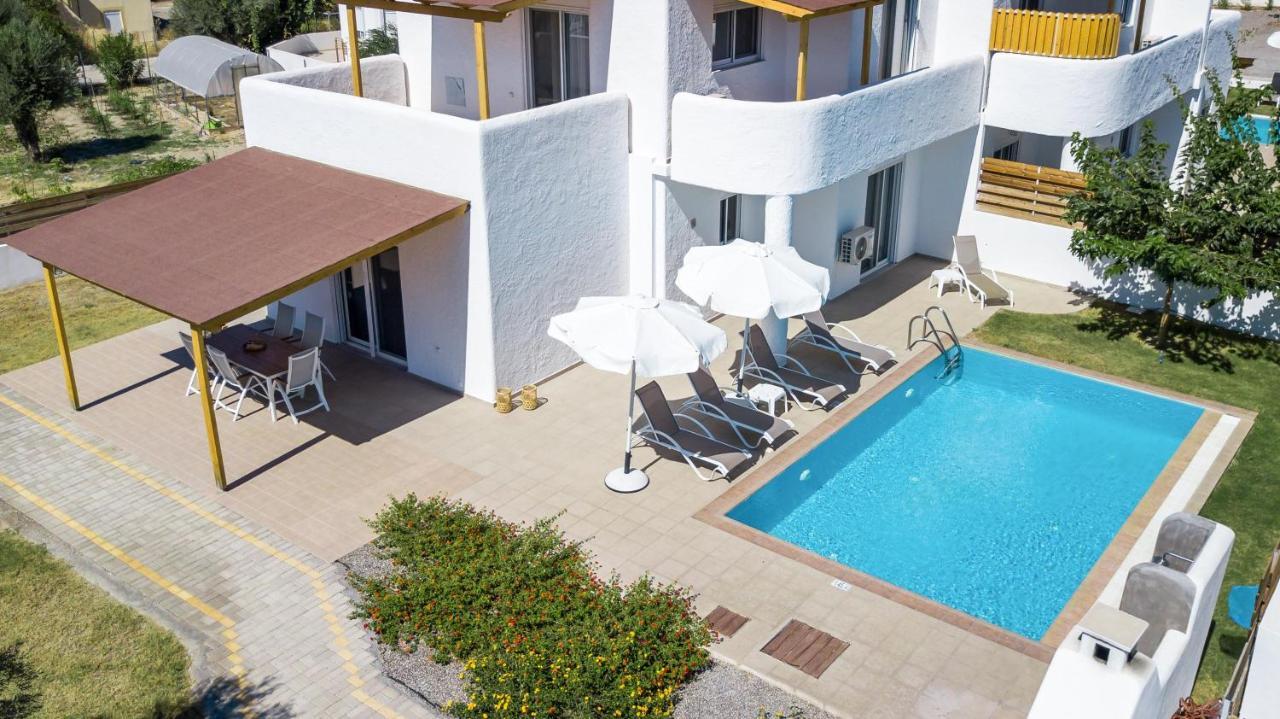 Rhodian Dunes Villas With Private Pool Kiotari Ngoại thất bức ảnh