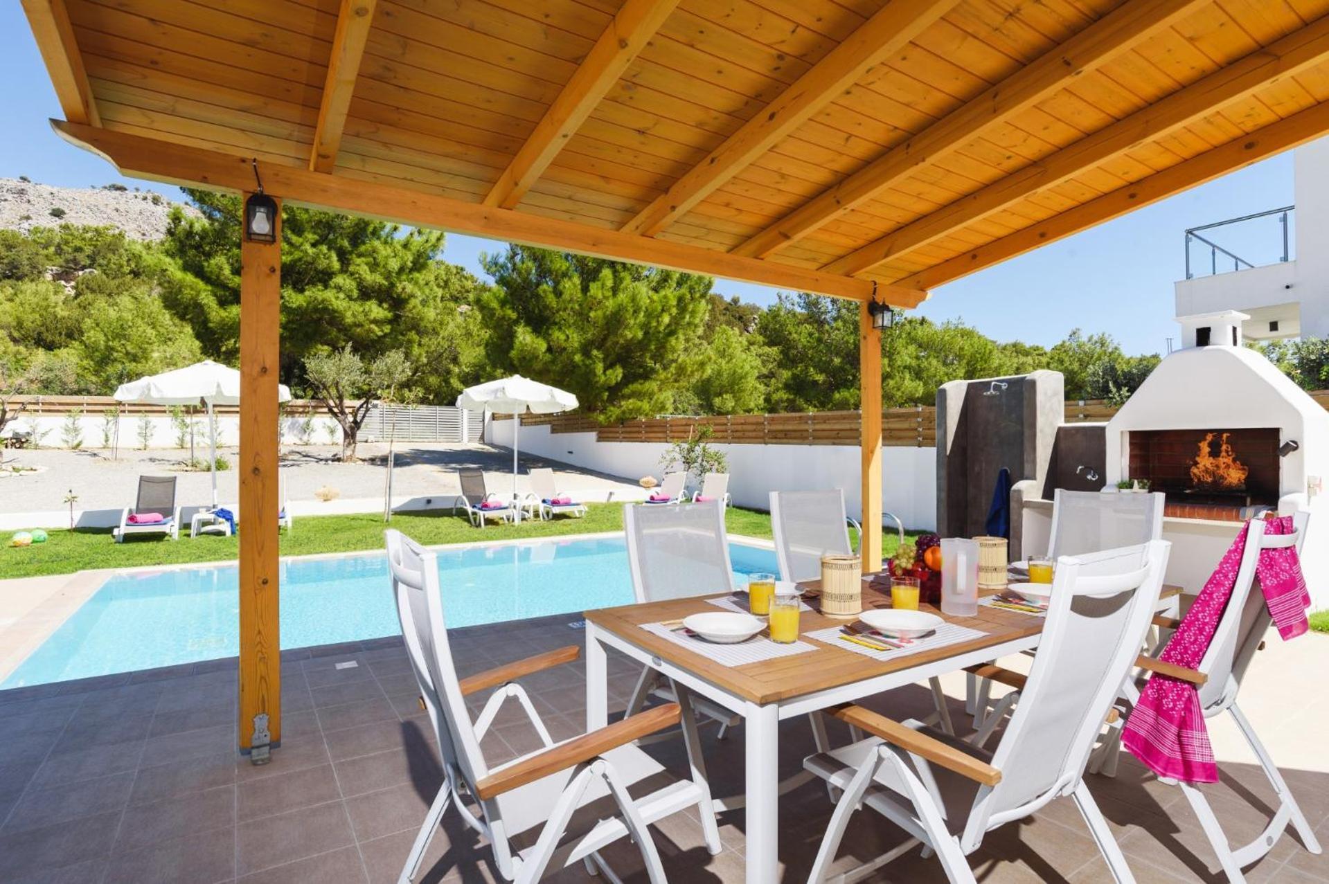 Rhodian Dunes Villas With Private Pool Kiotari Ngoại thất bức ảnh