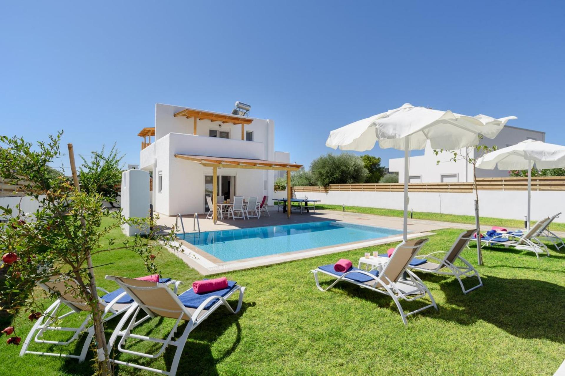 Rhodian Dunes Villas With Private Pool Kiotari Ngoại thất bức ảnh