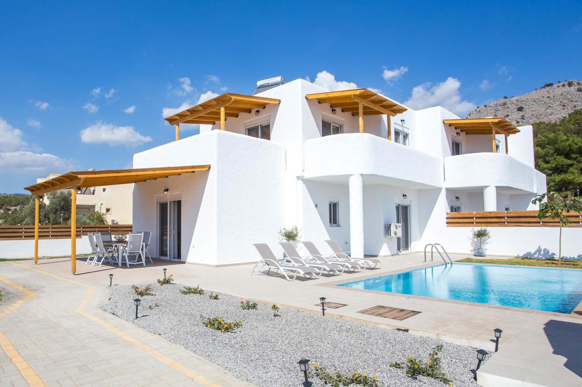 Rhodian Dunes Villas With Private Pool Kiotari Ngoại thất bức ảnh