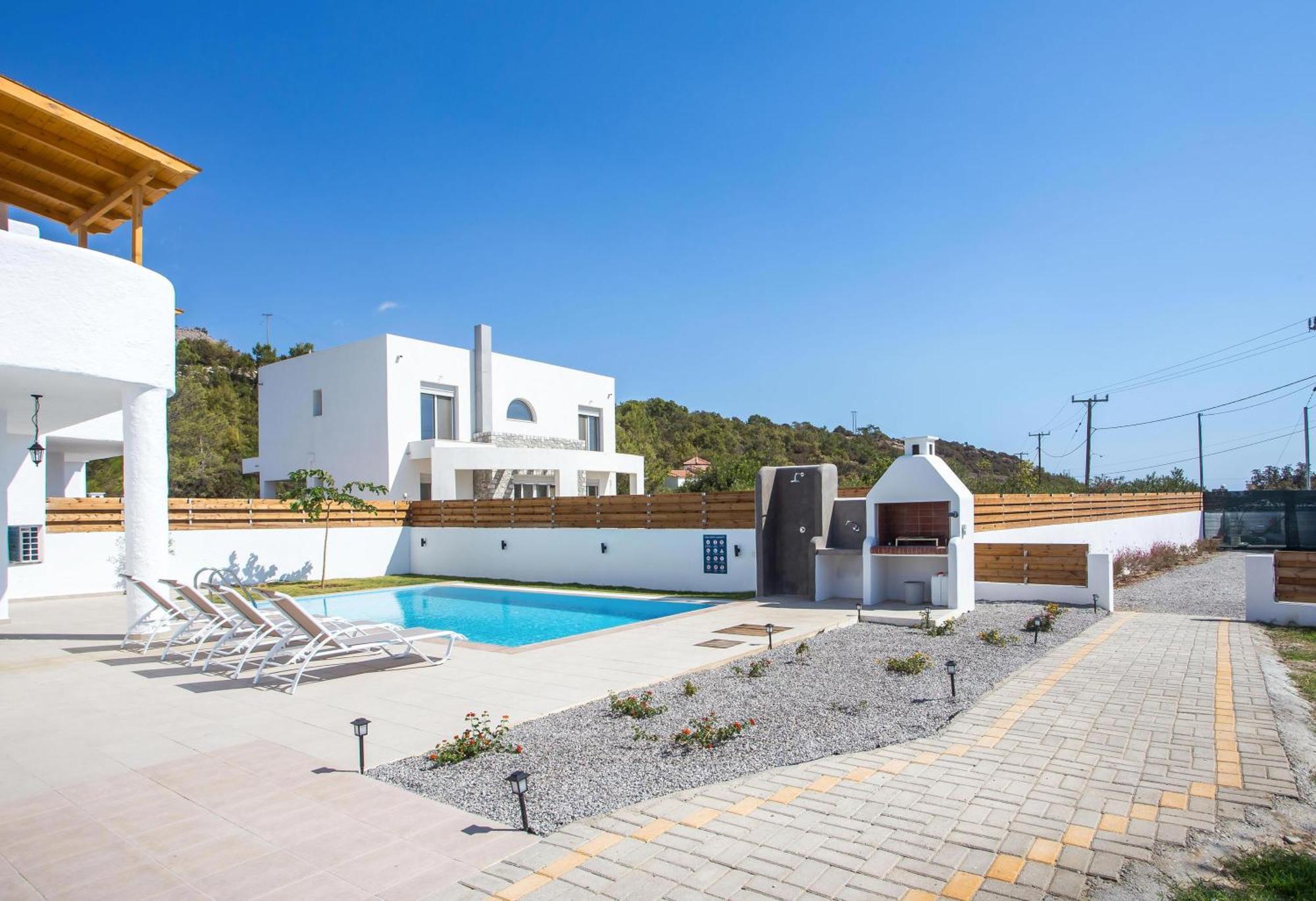 Rhodian Dunes Villas With Private Pool Kiotari Ngoại thất bức ảnh