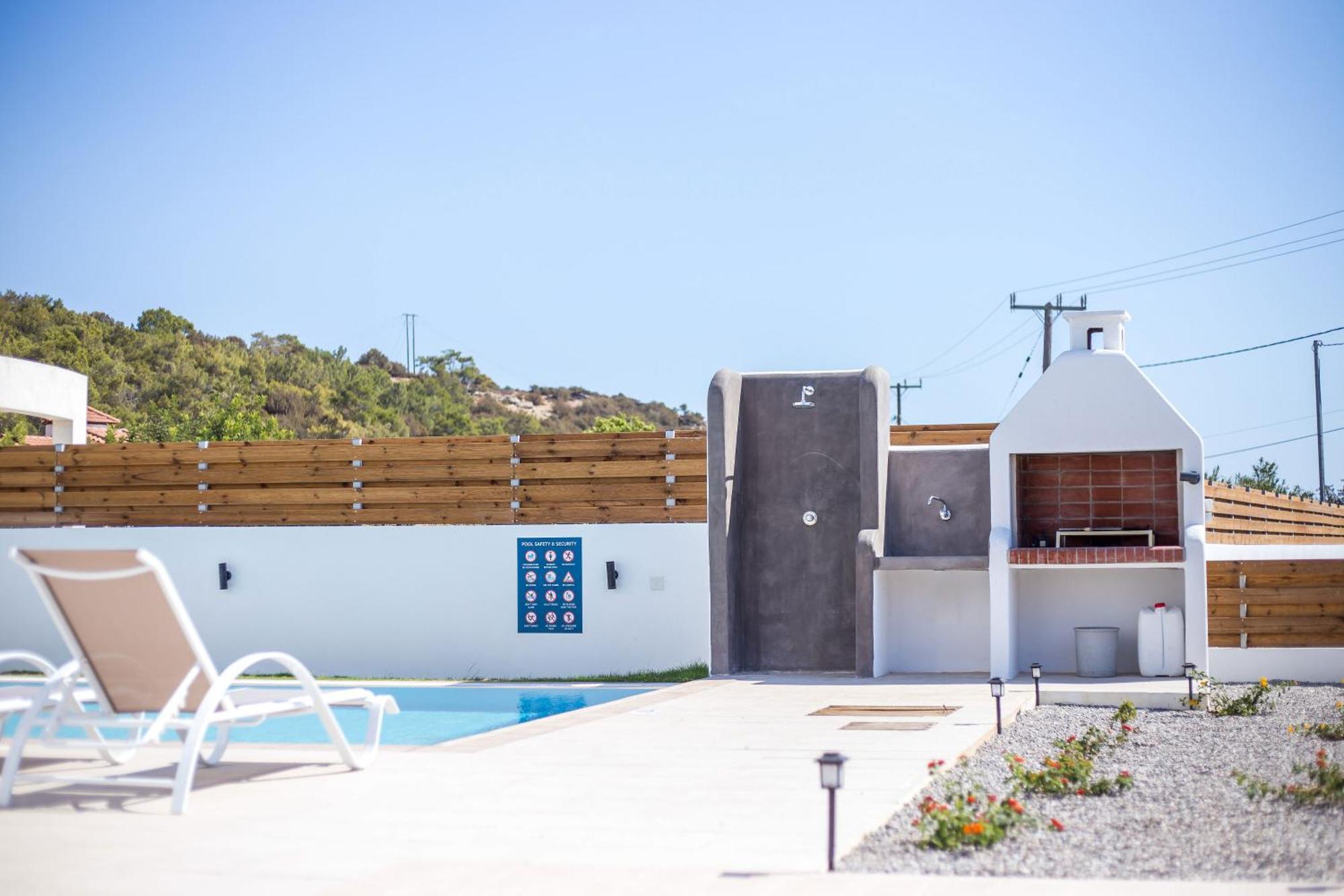 Rhodian Dunes Villas With Private Pool Kiotari Ngoại thất bức ảnh